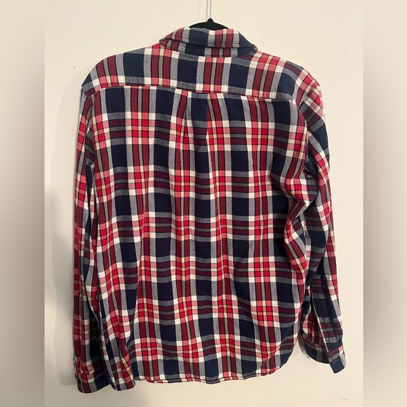 American Apparel Plaid Button Down Shirt. Size Medium - Picture 2 of 3